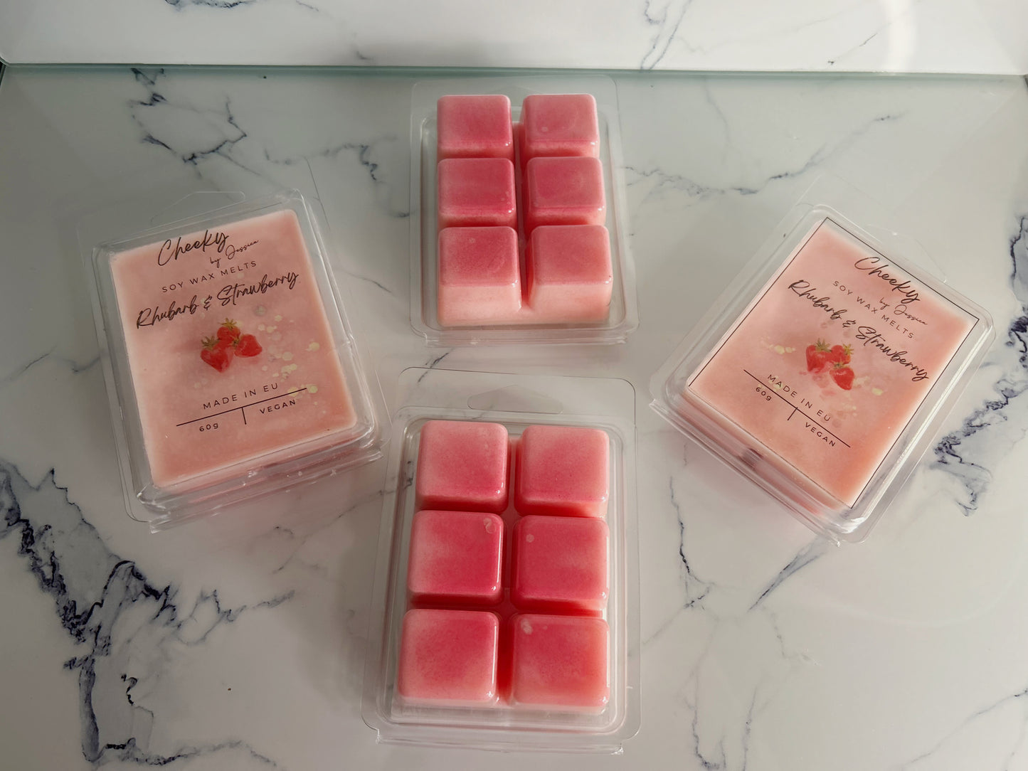 Rhubarb & Strawberry Wax Melt